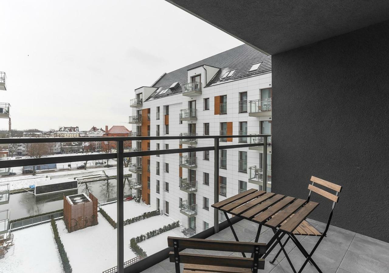 Comfort Apartment Oldtown With River View Gdansk Exterior foto